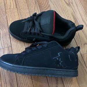 DC Men's Black Skate Shoes